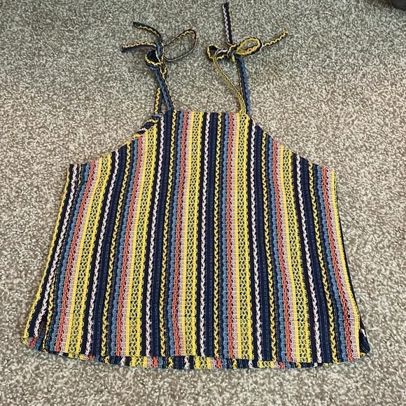 Madewell Texture & Thread Knitted Sleeveless Blouse - Picture 3 of 7